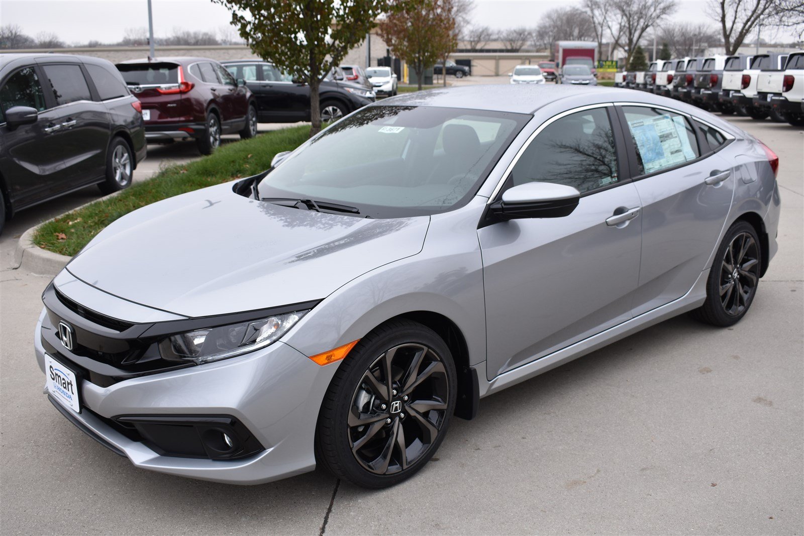 New 2019 Honda Civic Sedan Sport 4dr Car in Des Moines #854419 | Smart