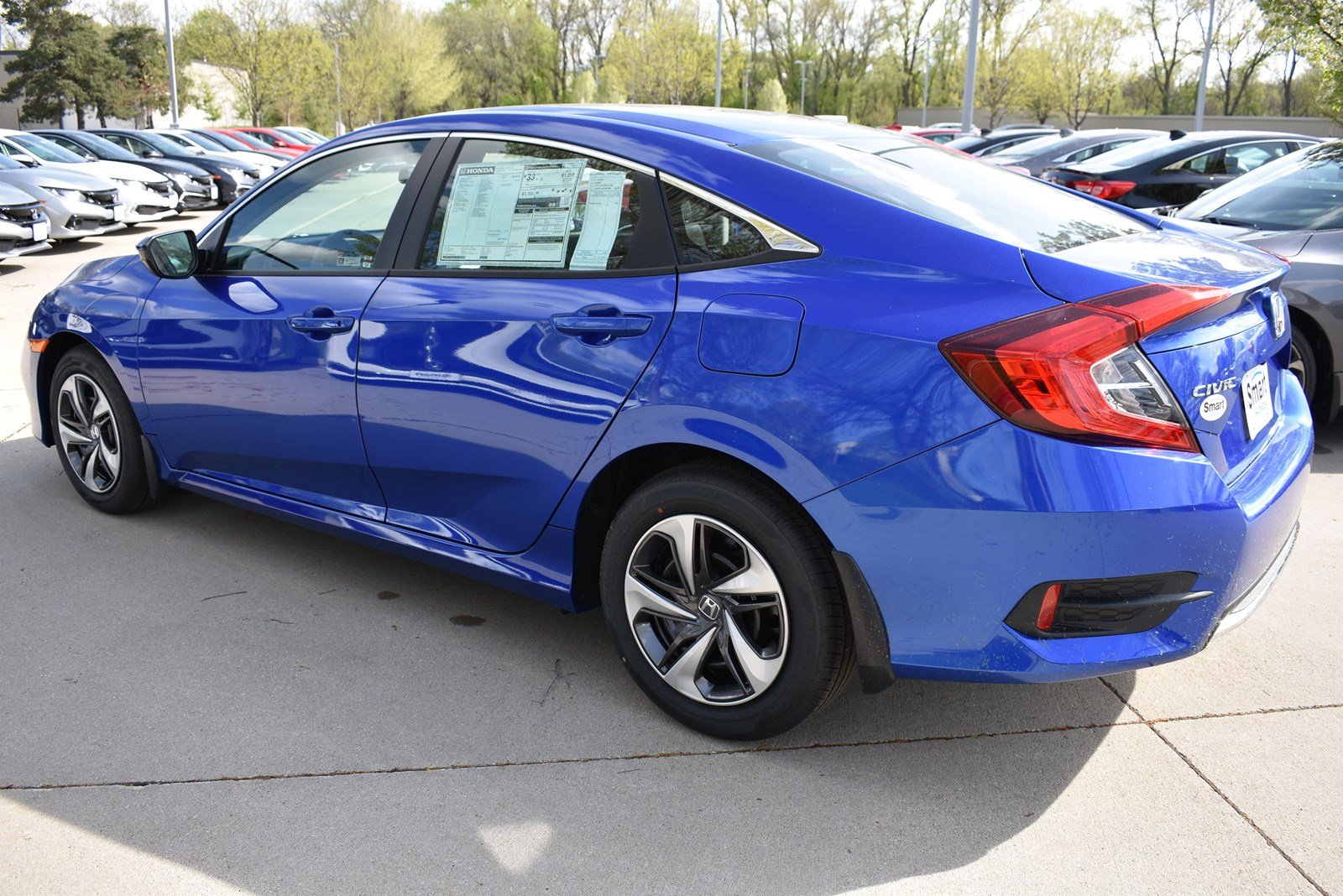 New 2020 Honda Civic Sedan LX 4dr Car in Des Moines ...