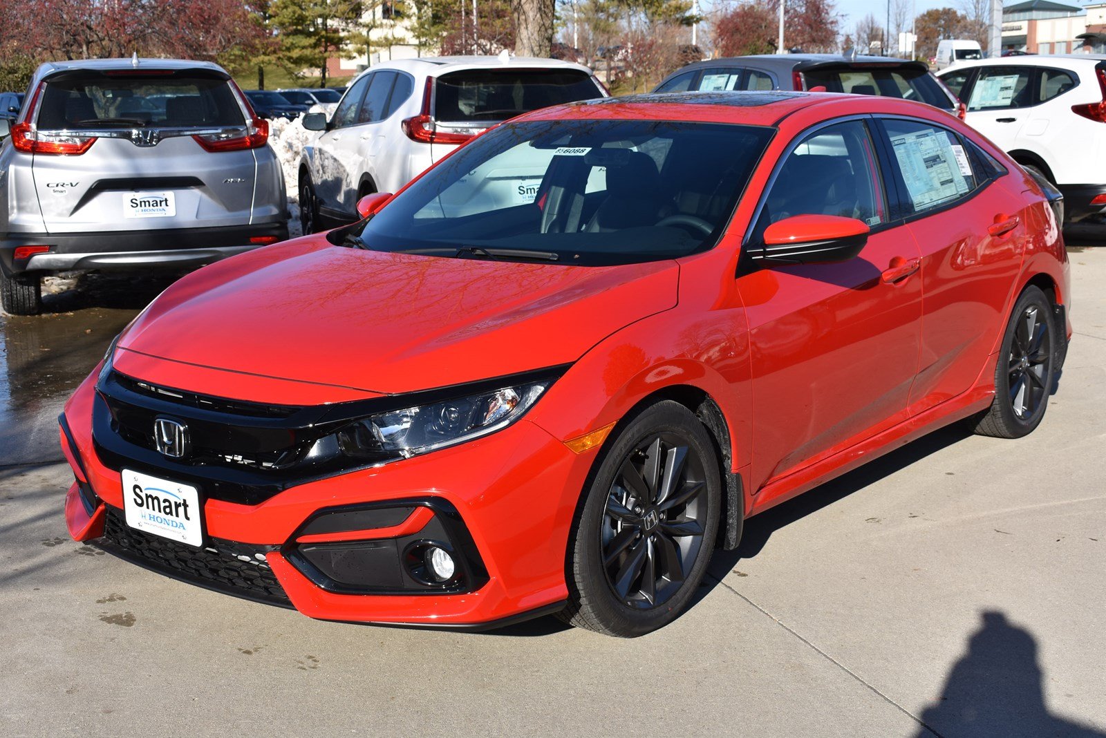New 2020 Honda Civic Hatchback Ex L Hatchback In Des Moines